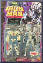 Iron Man (Arctic Armor) from Iron Man - Series 3 manufactured by Toy Biz [Front]