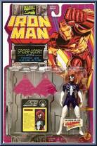 Spider-Woman from Iron Man - Series 1 manufactured by Toy Biz [Front]