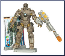 Iron Man (Mark I) from Iron Man 2 - 2010 Movie - Movie Series manufactured by Hasbro [Loose]