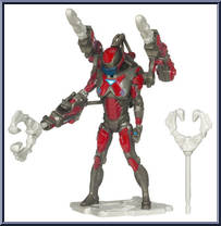 Iron Man (Shockwave Upgrade) from Iron Man 2 - 2010 Movie - Armor Tech manufactured by Hasbro [Loose]