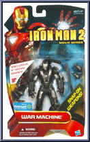 War Machine from Iron Man 2 - 2010 Movie - Exclusives manufactured by Hasbro [Front]