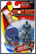 Iron Man (Stealth Upgrade) from Iron Man - Armored Adventures - Basic Series manufactured by Hasbro [Front]