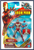 Iron Man (Mark V) from Iron Man - Armored Avenger - Movie Series manufactured by Hasbro [Front]