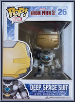 Iron Man (Deep Space Suit) (Mark XXXIX) from Iron Man - Iron Man 3 Pop! manufactured by Funko [Front]
