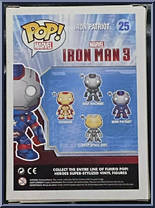 Iron Patriot from Iron Man - Iron Man 3 Pop! manufactured by Funko [Back]