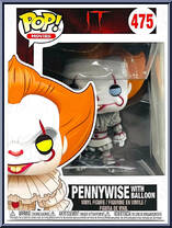 Pennywise (Balloon / Blue Eyes) from IT - Pop! Vinyl Figures manufactured by Funko [Front]