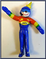 Jack (Nascar Driver) from Jack in the Box - Bendables manufactured by Jack in the Box [Loose]