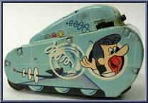 Mechanical Turnover Jetson Tank from Jetsons - Basic Series manufactured by Marx [Loose]