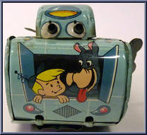 Mechanical Turnover Jetson Tank from Jetsons - Basic Series manufactured by Marx [Loose]