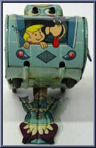 Mechanical Turnover Jetson Tank from Jetsons - Basic Series manufactured by Marx [Loose]