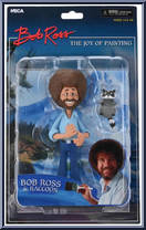 Bob Ross & Raccoon from Joy of Painting - Toony Classics manufactured by Neca [Front]