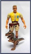 Robert Muldoon from Jurassic Park - Humans manufactured by Kenner [Loose]