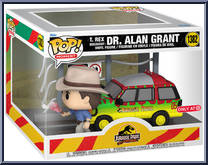T. Rex Breakout:  Dr. Alan Grant from Jurassic Park - Pop! Moments manufactured by Funko [Front]