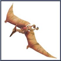 Pteranodon from Jurassic Park III - Electronic RE-AK A-TAK manufactured by Hasbro [Loose]