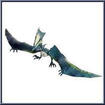 Tapejara from Jurassic Park III - Electronic RE-AK A-TAK manufactured by Hasbro [Loose]
