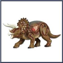 Triceratops from Jurassic Park III - Electronic RE-AK A-TAK manufactured by Hasbro [Loose]