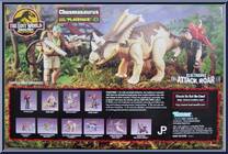 Chasmasaurus "Plateface" from Jurassic Park - Lost World - Electronic manufactured by Kenner [Back]
