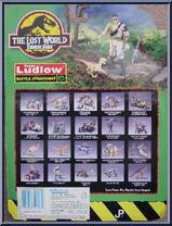 Peter Ludlow from Jurassic Park - Lost World - Humans - Series 1 manufactured by Kenner [Back]