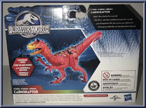 Carnoraptor from Jurassic World - Hybrid manufactured by Hasbro [Back]