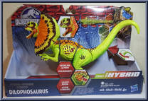 Dilophosaurus from Jurassic World - Hybrid manufactured by Hasbro [Front]