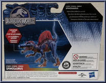 Spinosaurus from Jurassic World - Hybrid manufactured by Hasbro [Back]