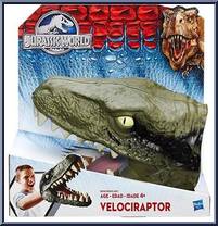 Velociraptor Head Action Figure