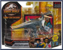 Proceratosaurus from Jurassic World - Camp Cretaceous - Attack Pack manufactured by Mattel [Front]