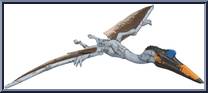 Quetzalcoatlus from Jurassic World - Dominion - Massive Action manufactured by Mattel [Loose]