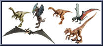 6-Pack Dinosaur Set Action Figure