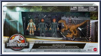 Velociraptor Containment Chaos Pack from Jurassic World - Legacy Collection - Packs manufactured by Mattel [Front]