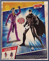 Batman & The Joker from Justice League Action - 12" Scale manufactured by Mattel [Back]