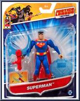 Superman from Justice League Action - Basic Series manufactured by Mattel [Front]