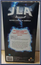 Flash from Justice League America (JLA) - 12" Scale manufactured by Kenner [Back]
