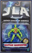 Martian Manhunter from Justice League America (JLA) - Basic Series manufactured by Kenner [Front]