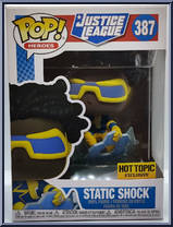 Static Shock from Justice League - Pop! Vinyl Figures manufactured by Funko [Front]