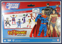 Batman (Black) / Joker from Justice League - Flextreme manufactured by Mattel [Back]