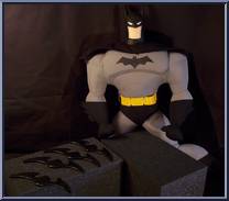 Batman from Justice League - Plush - 18" Electronic manufactured by Mattel [Loose]