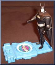 Batman (Black Uniform) from Justice League - Basic Series manufactured by Mattel [Loose]