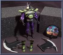 Batman (Green Armor) from Justice League - Mission Vision manufactured by Mattel [Loose]