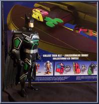 Batplane (with Batman) from Justice League - Vehicles manufactured by Mattel [Loose]