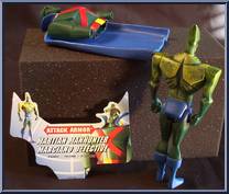 Martian Manhunter from Justice League - Attack Armor manufactured by Mattel [Loose]