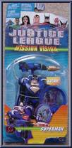 Superman (Black / Blue) from Justice League - Mission Vision manufactured by Mattel [Front]