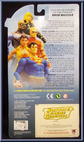 Superman from Justice League of America - Series 1 manufactured by DC Direct [Back]