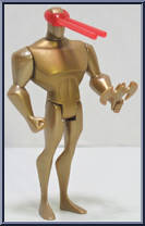 Amazo (Gold) from Justice League Unlimited - Blue Cards manufactured by Mattel [Loose]