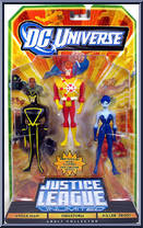 Angle Man / Firestorm / Killer Frost from Justice League Unlimited - 3-Packs - DC Universe manufactured by Mattel [Front]