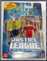 Anti-Amazo: The Flash from Justice League Unlimited - Blue Cards manufactured by Mattel [Front]