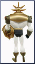 Aztek from Justice League Unlimited - DC Super Heroes - Orange Cards manufactured by Mattel [Loose]