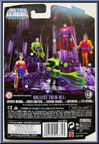 Green Lantern (Hand Construct) from Justice League Unlimited - DC Super Heroes - Purple Cards manufactured by Mattel [Back]