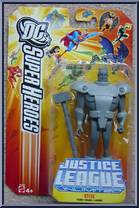 Steel from Justice League Unlimited - DC Super Heroes - Orange Cards manufactured by Mattel [Front]