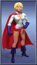 Power Girl from Justice Society of America - Basic Series manufactured by DC Direct [Loose]